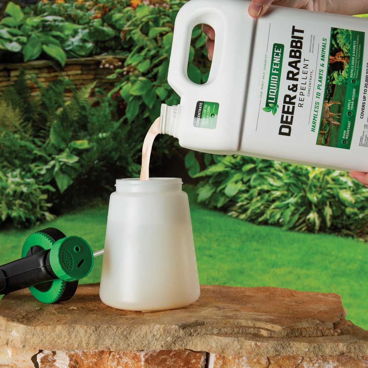 Liquid Fence 128 Oz. Concentrate Deer & Rabbit Repellent Image 2