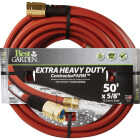 Best Garden 5/8 In. Dia. x 50 Ft. L. Drinking Water Safe Contractor Hose Image 1