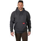Milwaukee 2XL Gray Heavy-Duty Pullover Hooded Sweatshirt Image 2