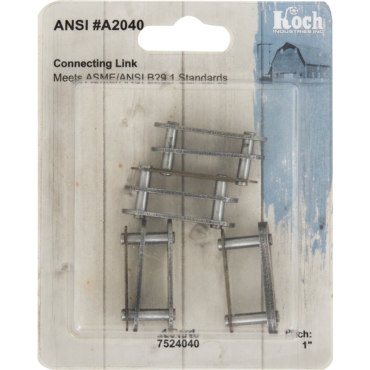 Koch #A2040 Steel Connecting Link (4-Pack) Image 2