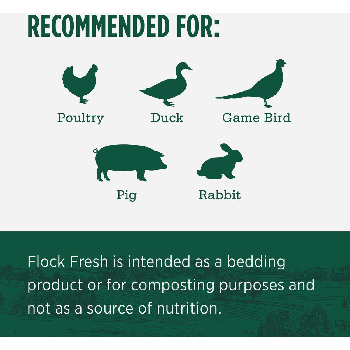 Standlee Premium Western Forage Flock Fresh 26 Lb. Premium Poultry Bedding Straw Image 3