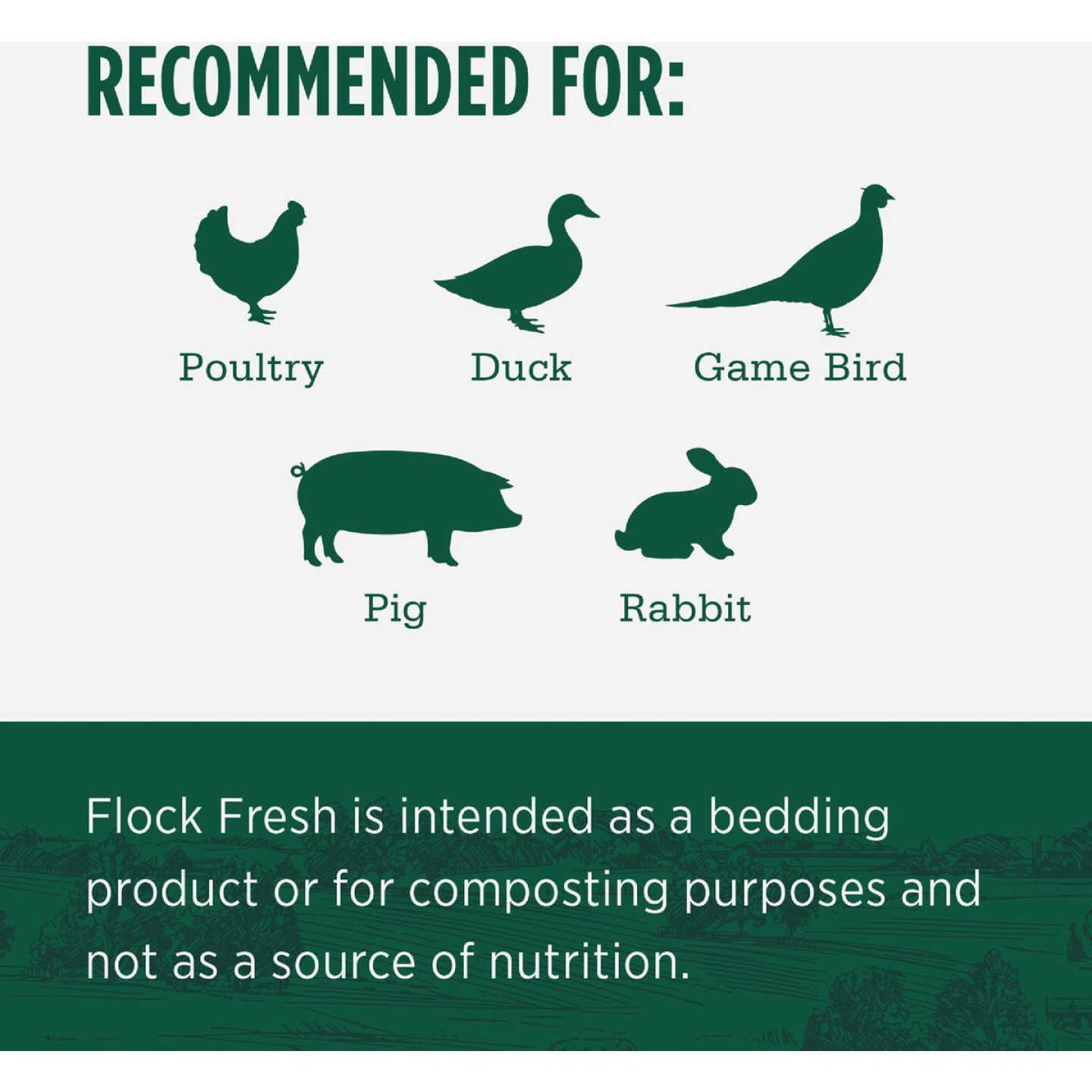 Standlee Premium Western Forage Flock Fresh 26 Lb. Premium Poultry Bedding Straw Image 3