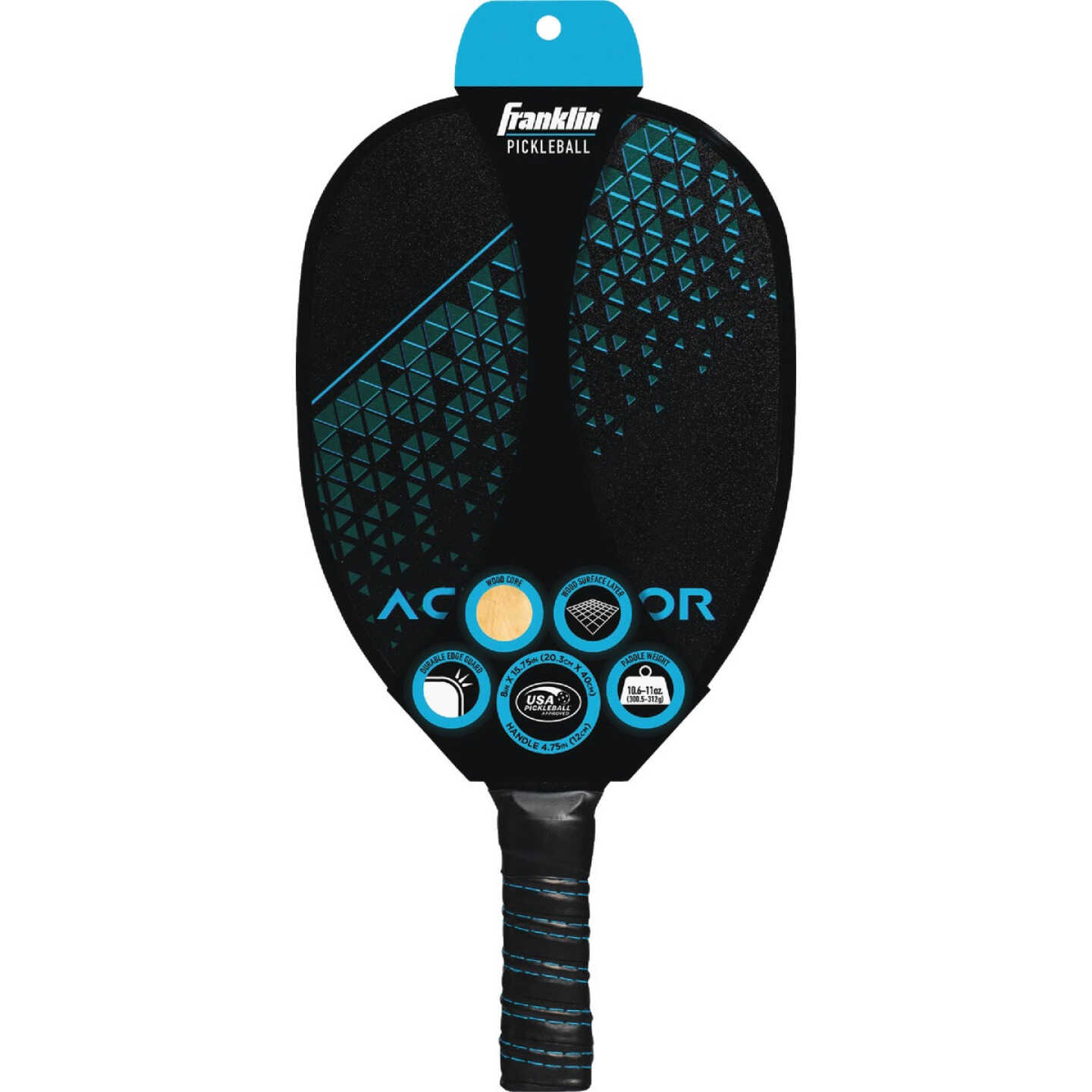 Franklin Activator Blue Wood Pickleball Paddle Image 1