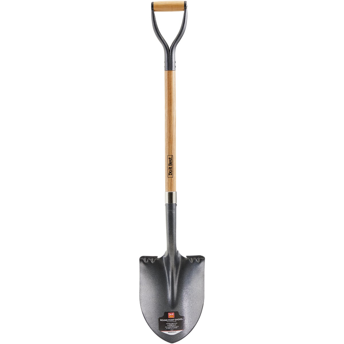 Do it Best 33 In. Wood D-Handle Round Point Shovel Image 2