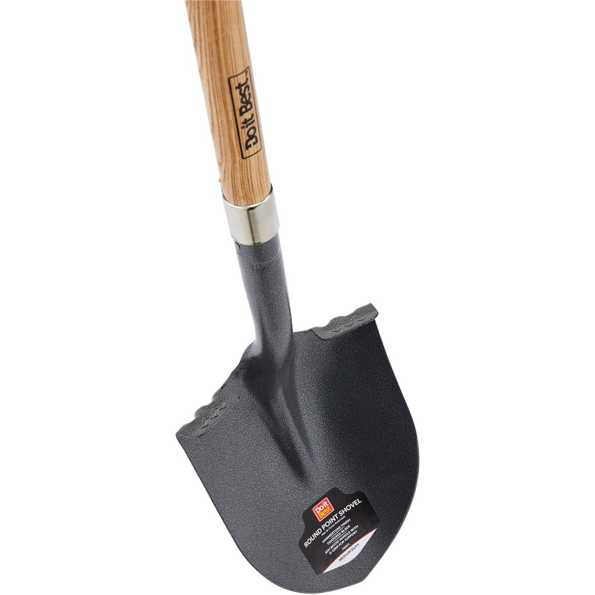 Do it Best 33 In. Wood D-Handle Round Point Shovel Image 3