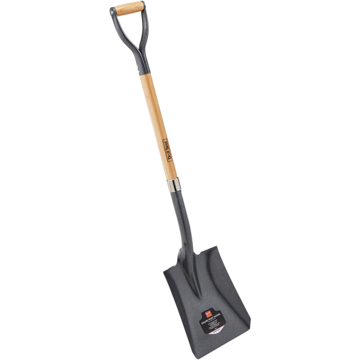 Do it Best 33 In. Wood D-Handle Square Point Shovel