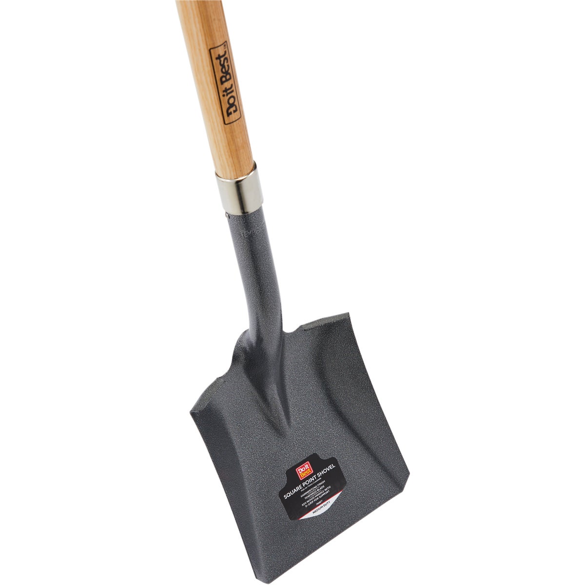 Do it Best 33 In. Wood D-Handle Square Point Shovel Image 3