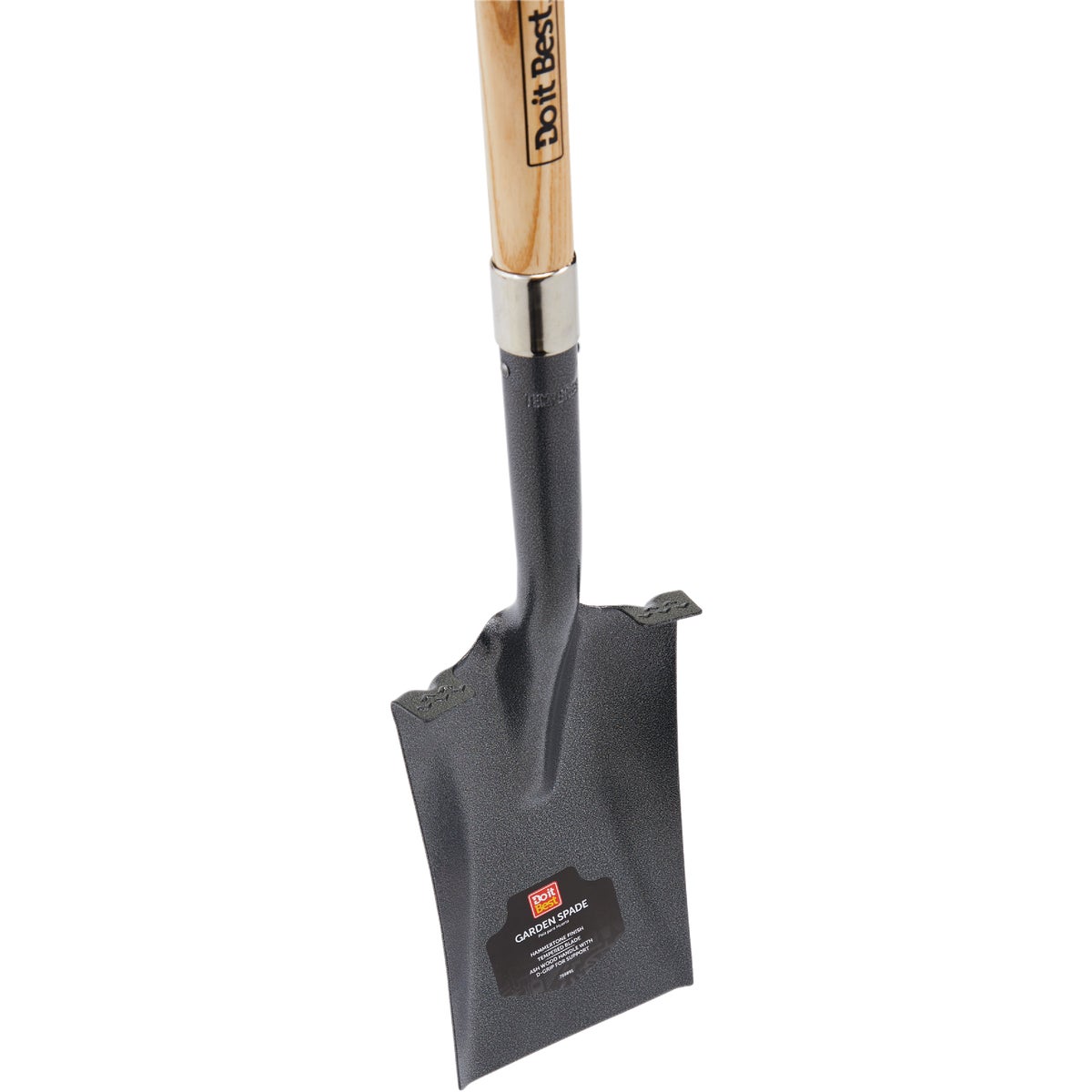 Do it Best 33 In. Wood D-Handle Square Point Garden Spade Image 3