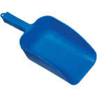 Farm-Tuff 3 Qt. Blue Plastic Poultry Feed Scoop Image 1