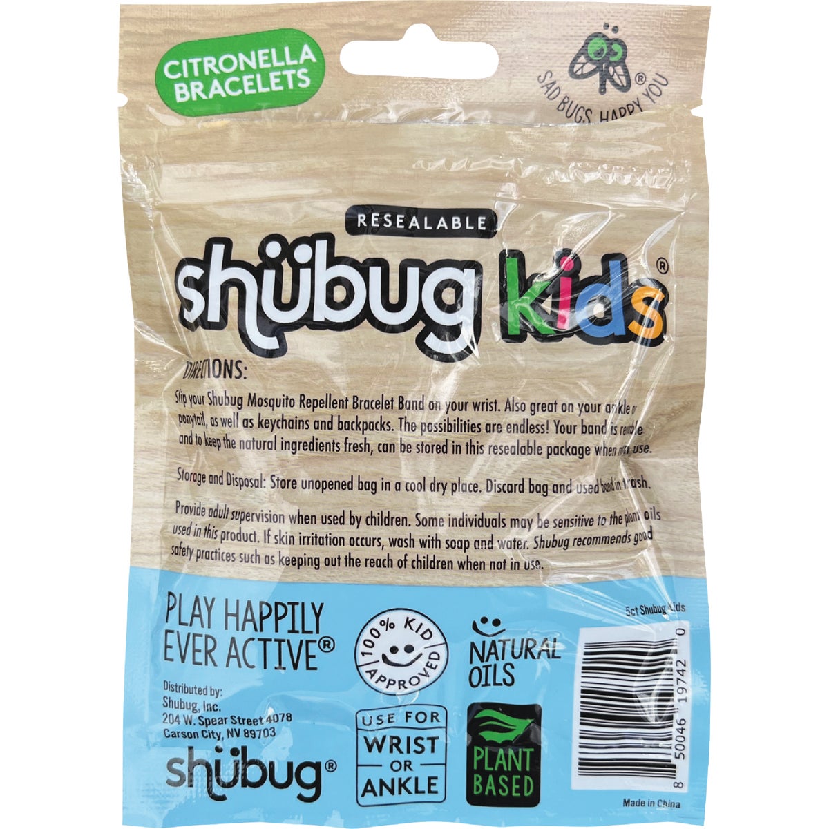 Shubug Kids Coil Bracelets Insect Repellent (3-Pack) Image 2