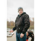 Berne Heartland Men's Large Black Hooded Work Jacket Image 3