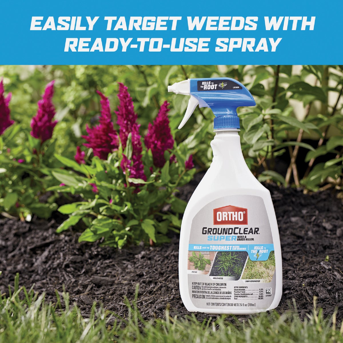 Ortho GroundClear Super 24 Oz. Trigger Spray Weed & Grass Killer Image 6