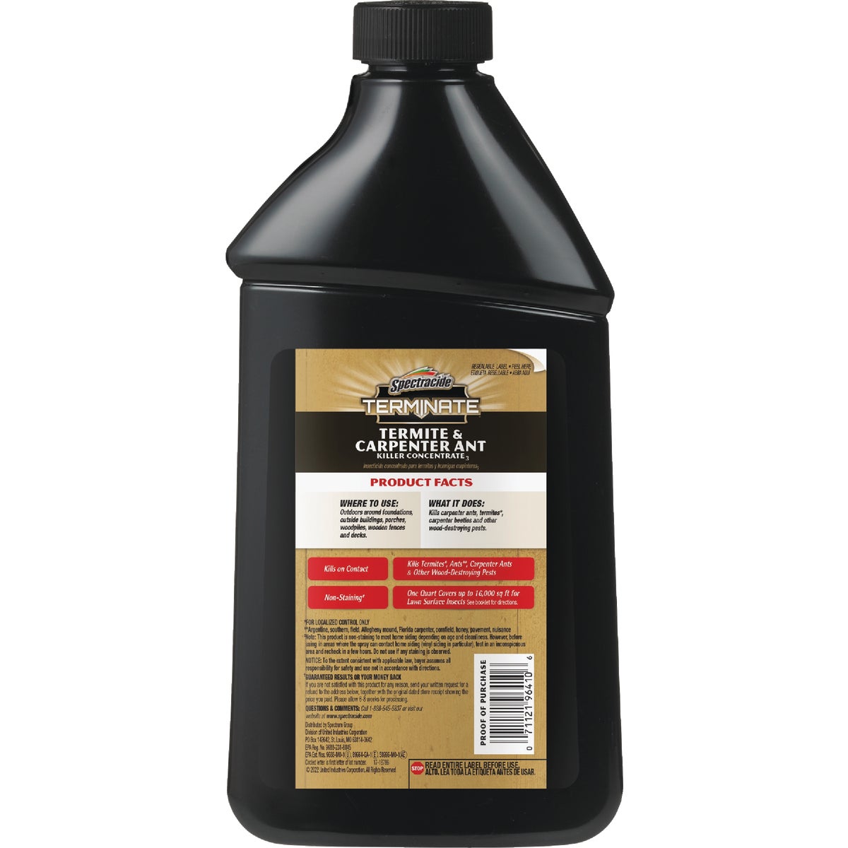 Spectracide Terminate 32 Oz. Concentrate Carpenter Ant & Termite Killer Image 3