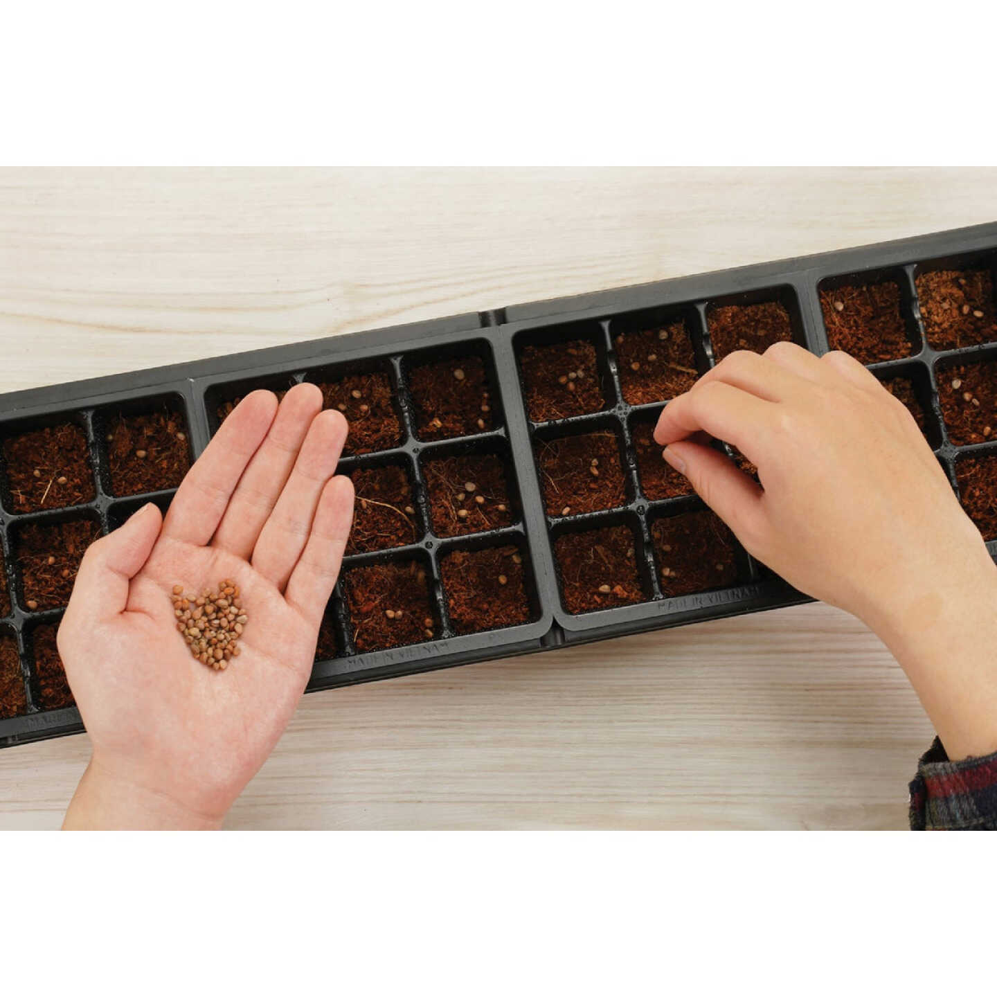 PlantBest 36-Cell Plastic Windowsill Greenhouse Seed Starter Kit Image 3