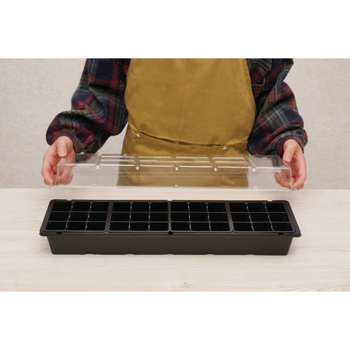 PlantBest 36-Cell Plastic Windowsill Greenhouse Seed Starter Kit Image 2