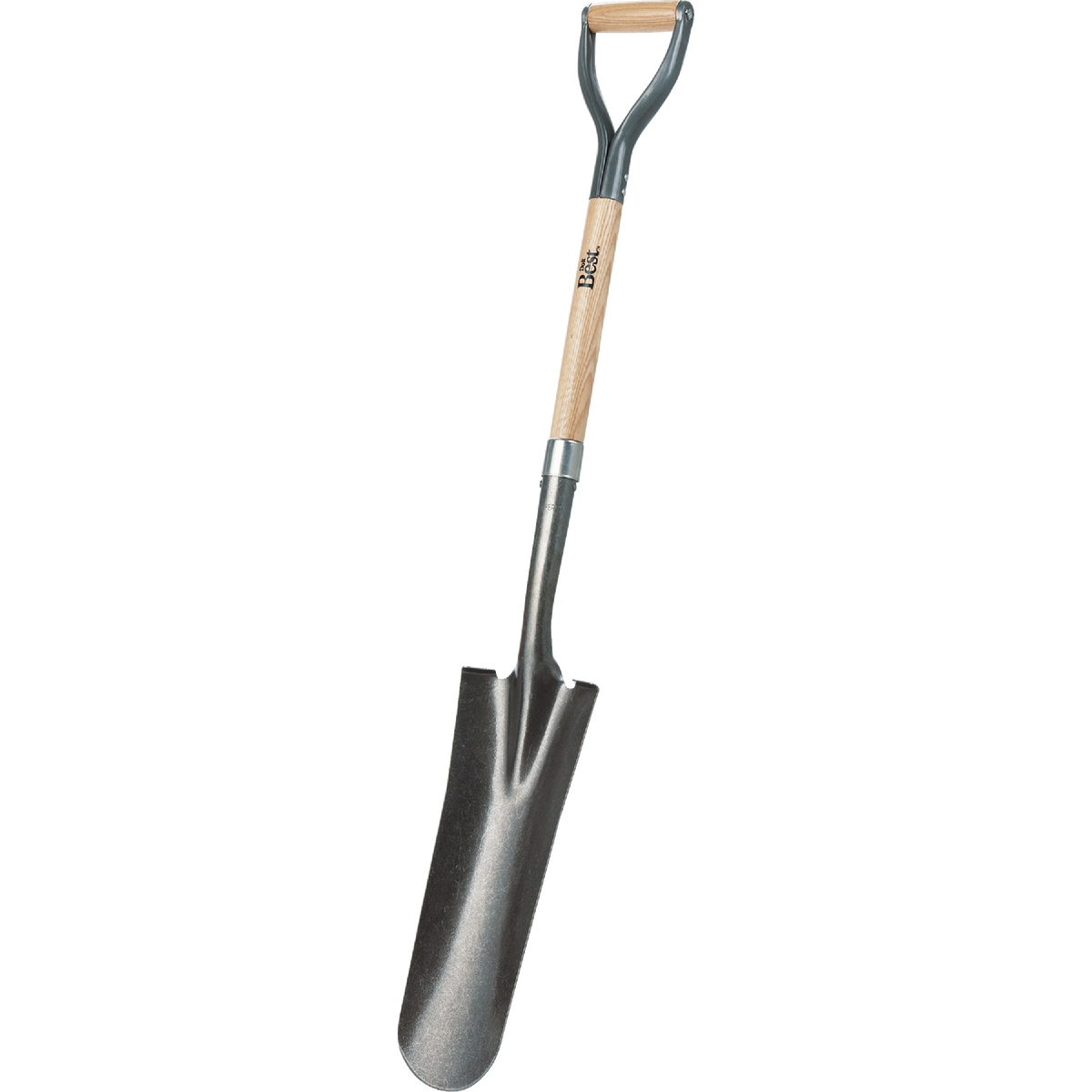 Do it Best 29 In. Wood D-Handle Round Point Drain Spade Image 3