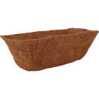 Best Garden 22 In. W. x 12 In. L. x 8.3 In. D. Coconut Fiber Rectangle Plant Liner Image 1