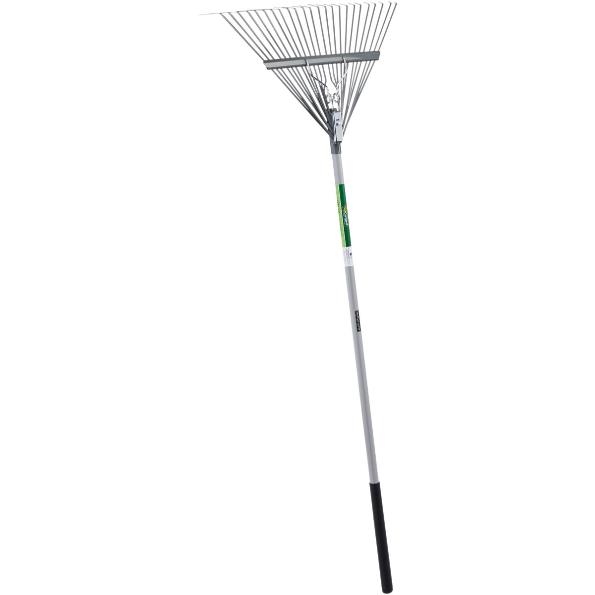 Best Garden 24 In. Steel Leaf Rake with 50 In. Fiberglass Handle (24-Tine) Image 3