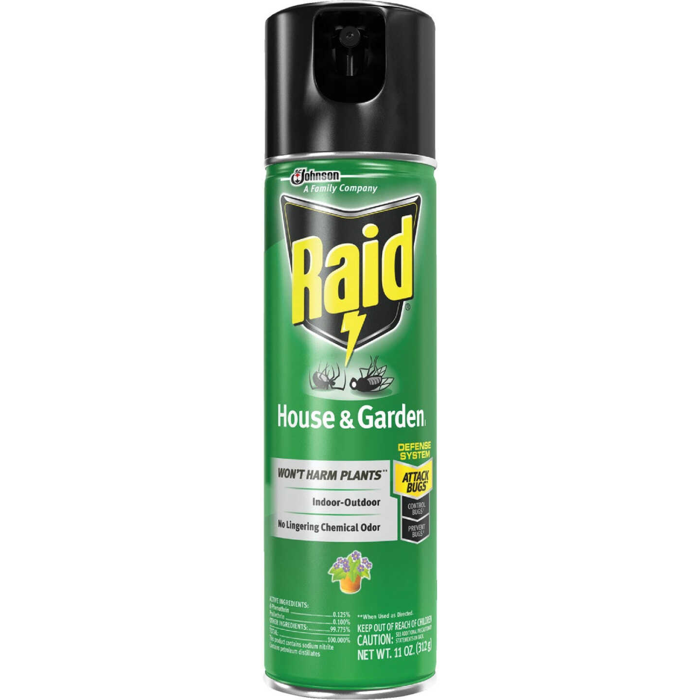 Raid 11 Oz. Aerosol Spray House & Garden Insect Killer Image 1