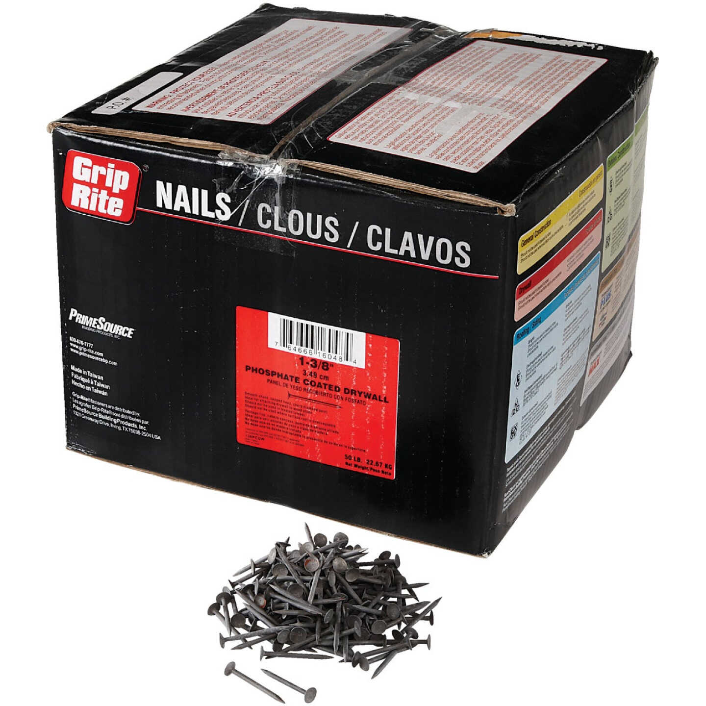 Do it Best 1-3/8 In. 12.5 ga Phosphate Coated Drywall Nails (16,000 Ct., 50 Lb.) Image 2