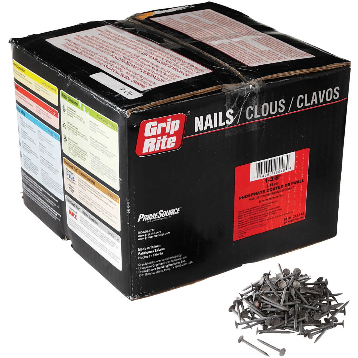 Do it Best 1-3/8 In. 12.5 ga Phosphate Coated Drywall Nails (16,000 Ct., 50 Lb.) Image 4