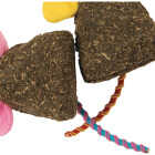 SmartyKat Mousy Mayhem Compressed Catnip Mice Cat Toy (2-Pack) Image 4