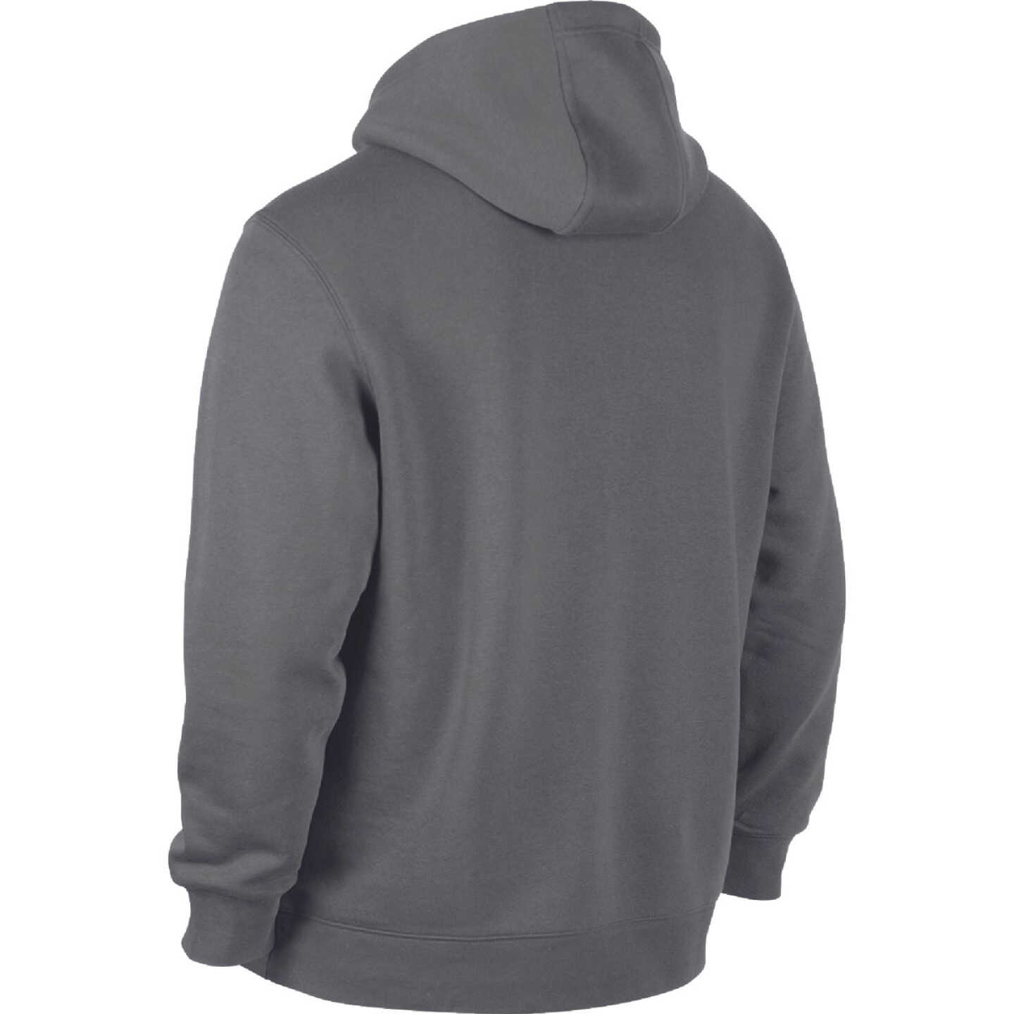 Milwaukee FREEFLEX Medium Gray Midweight Pullover Hooded Sweatshirt Image 5