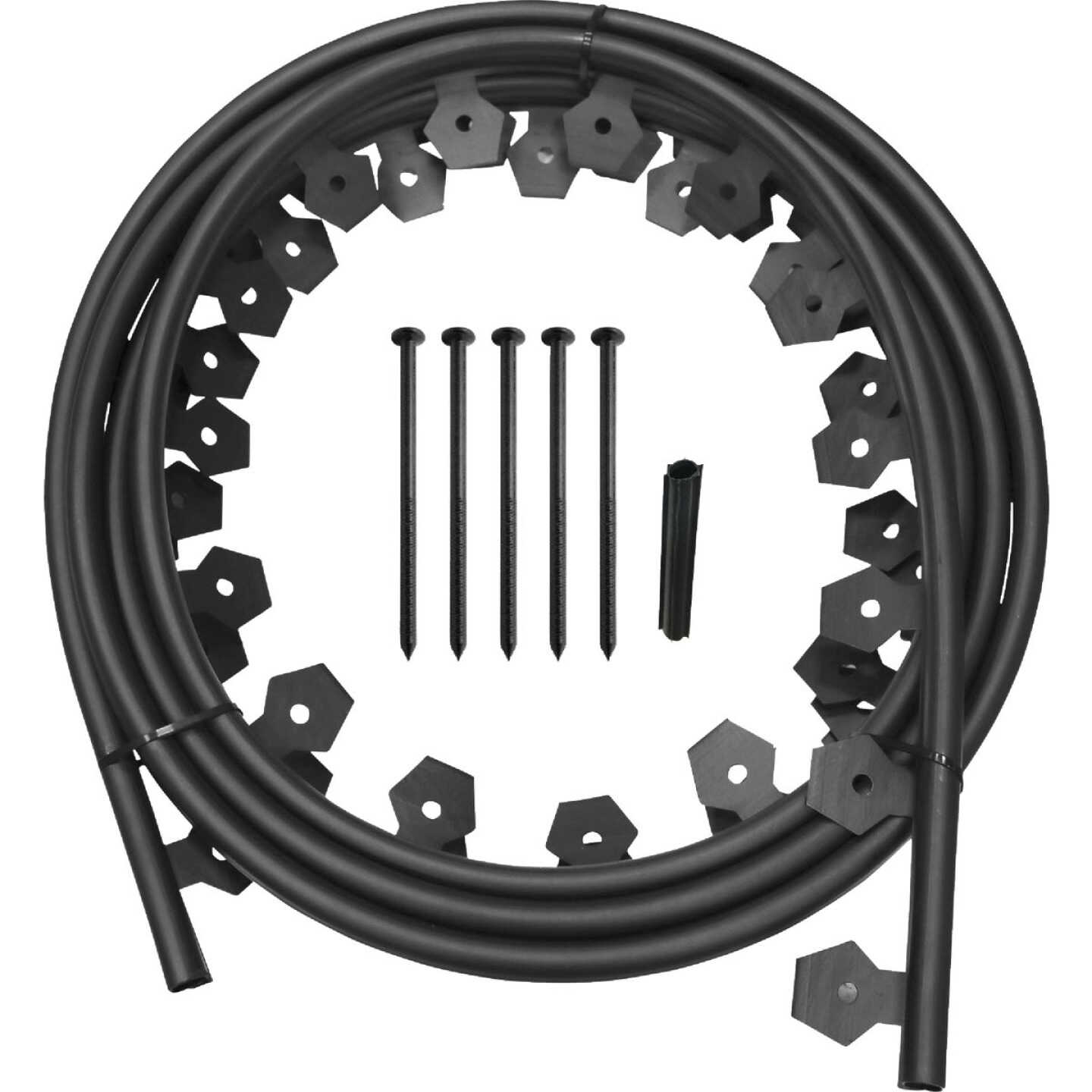 Master Mark Dig-Free Classic 20 Ft. Black Plastic Lawn Edging Kit Image 5