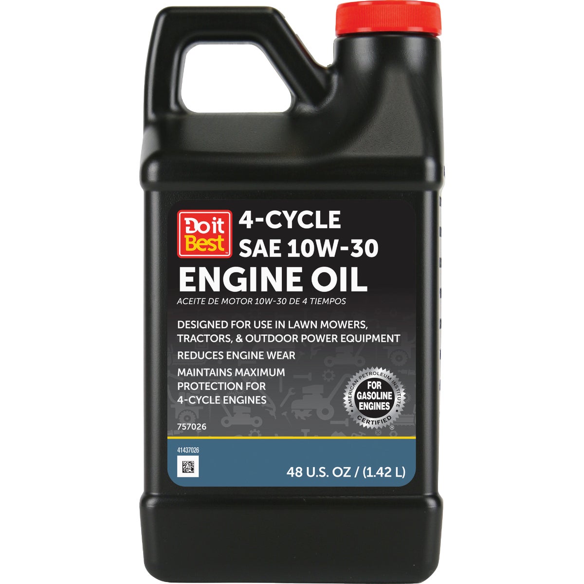 Do it Best 48 Oz. 10W-30 4-Cycle Engine Oil