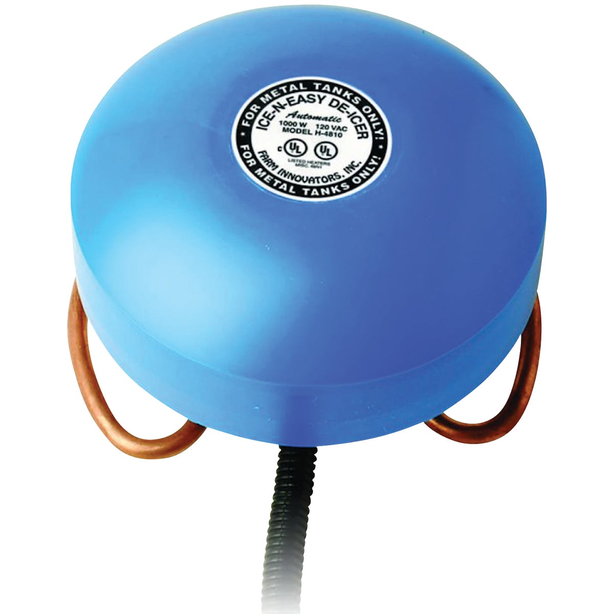 Farm Innovators 1500W Economical Floating Stock Tank De-Icer Image 3