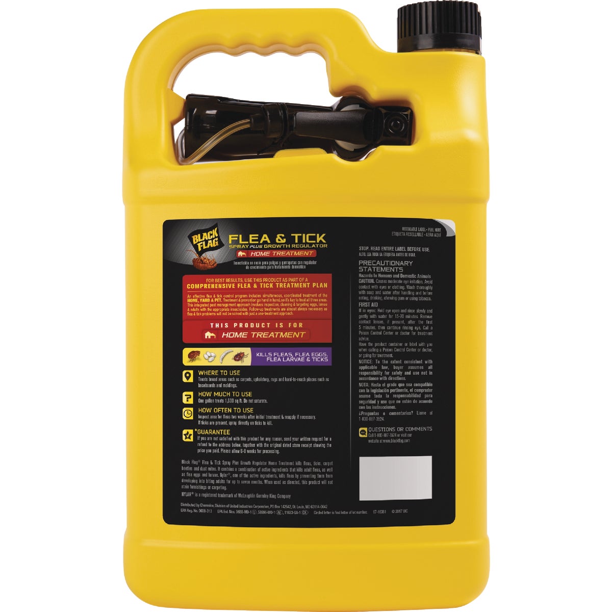 Black Flag 1 Gal. Ready To Use Flea & Tick Spray Plus Growth Regulator Home Treatment Image 5