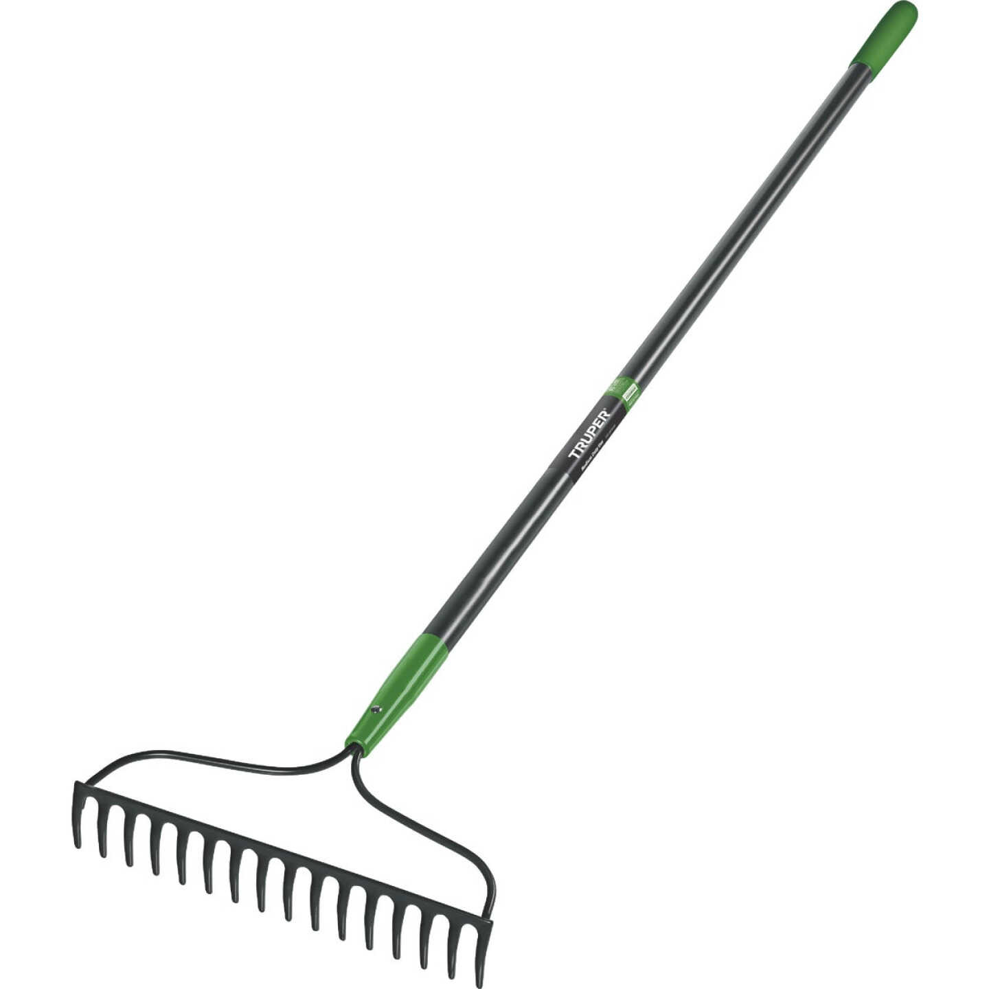 Truper Tru Tough 54 In. Fiberglass Handle Steel Bow Rake (16-Tine) Image 1