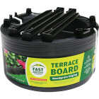 Master Mark 5 In. x 20 Ft. Black Terrace Board Lawn Edging with Stakes Image 1