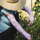 Farmers Defense Carnations Defeat Breast Cancer Protection Sleeves, Small/Medium Image 4