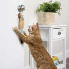 SmartyKat Loopy Lion Door Hanging Breakaway Kicker Catnip Cat Toy Image 2