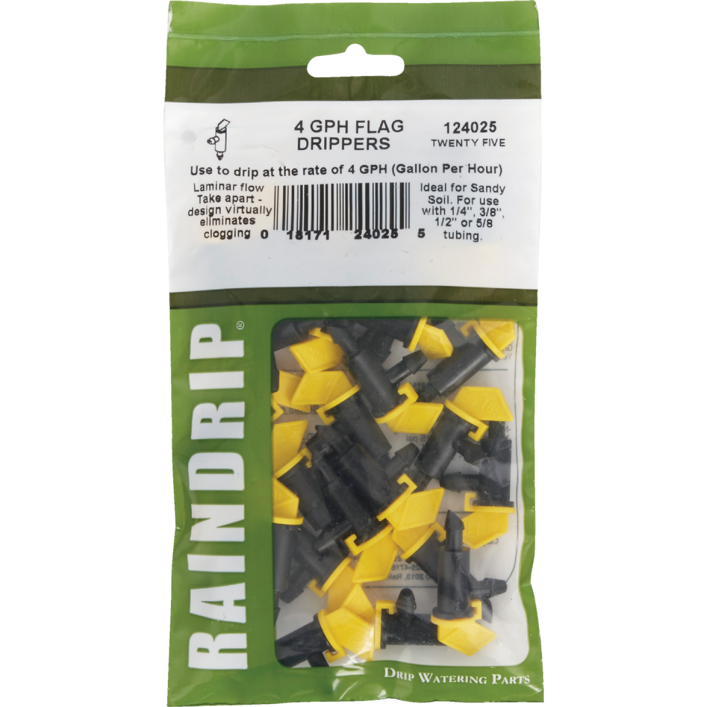 Raindrip 4 GPH Flag Dripper (25-Pack) Image 2