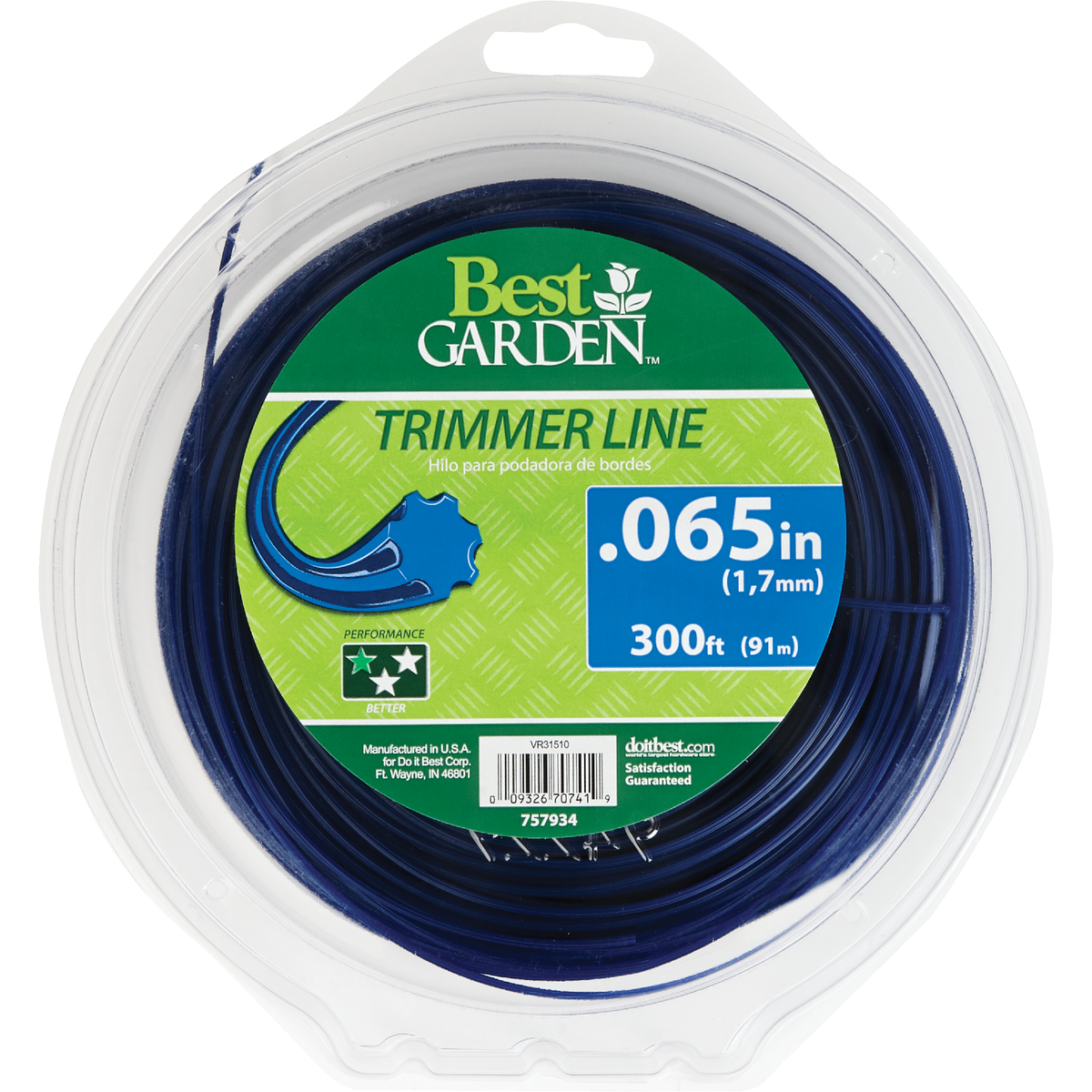 Best Garden 0.065 In. x 300 Ft. Universal Geared Trimmer Line