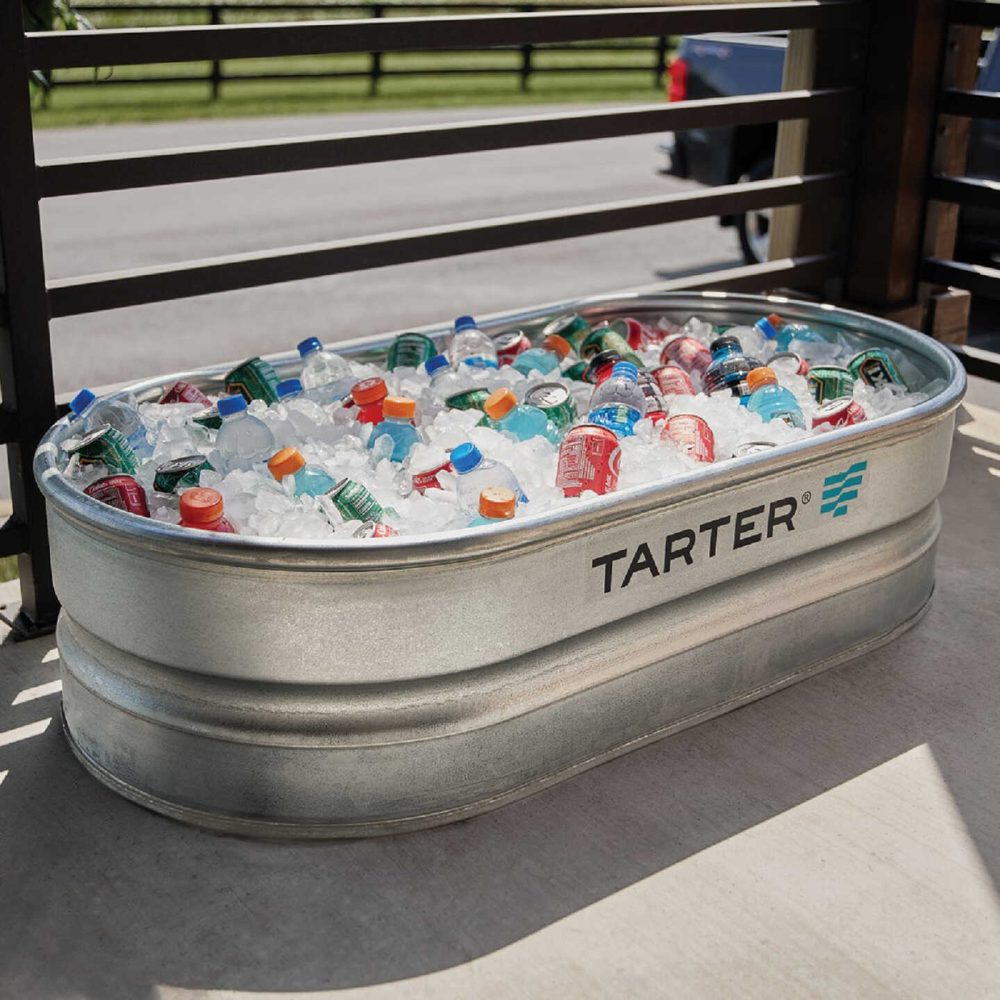 Tarter 40 Gal. Zinc-Coated Steel Galvanized Stock Tank Image 3