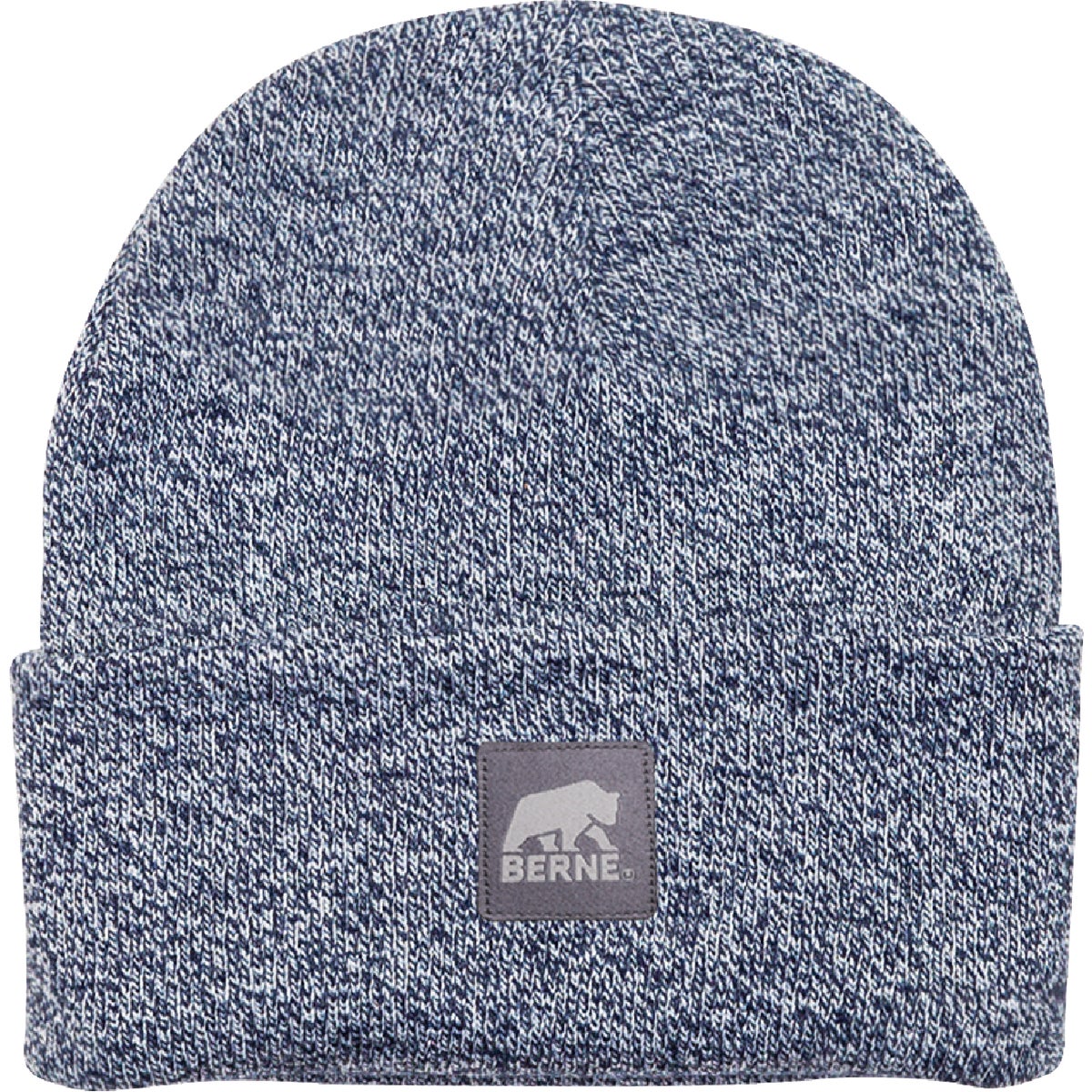 Berne Heritage Blue & White Knit Cuff Beanie