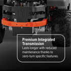 Husqvarna Z254F Special Edition 54 In. 23HP V-Twin Zero-Turn Riding Lawn Mower Image 7