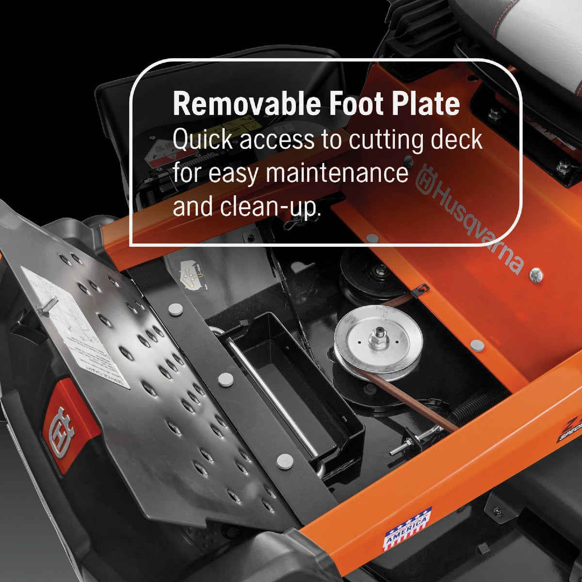 Husqvarna Z254F Special Edition 54 In. 23HP V-Twin Zero-Turn Riding Lawn Mower Image 6