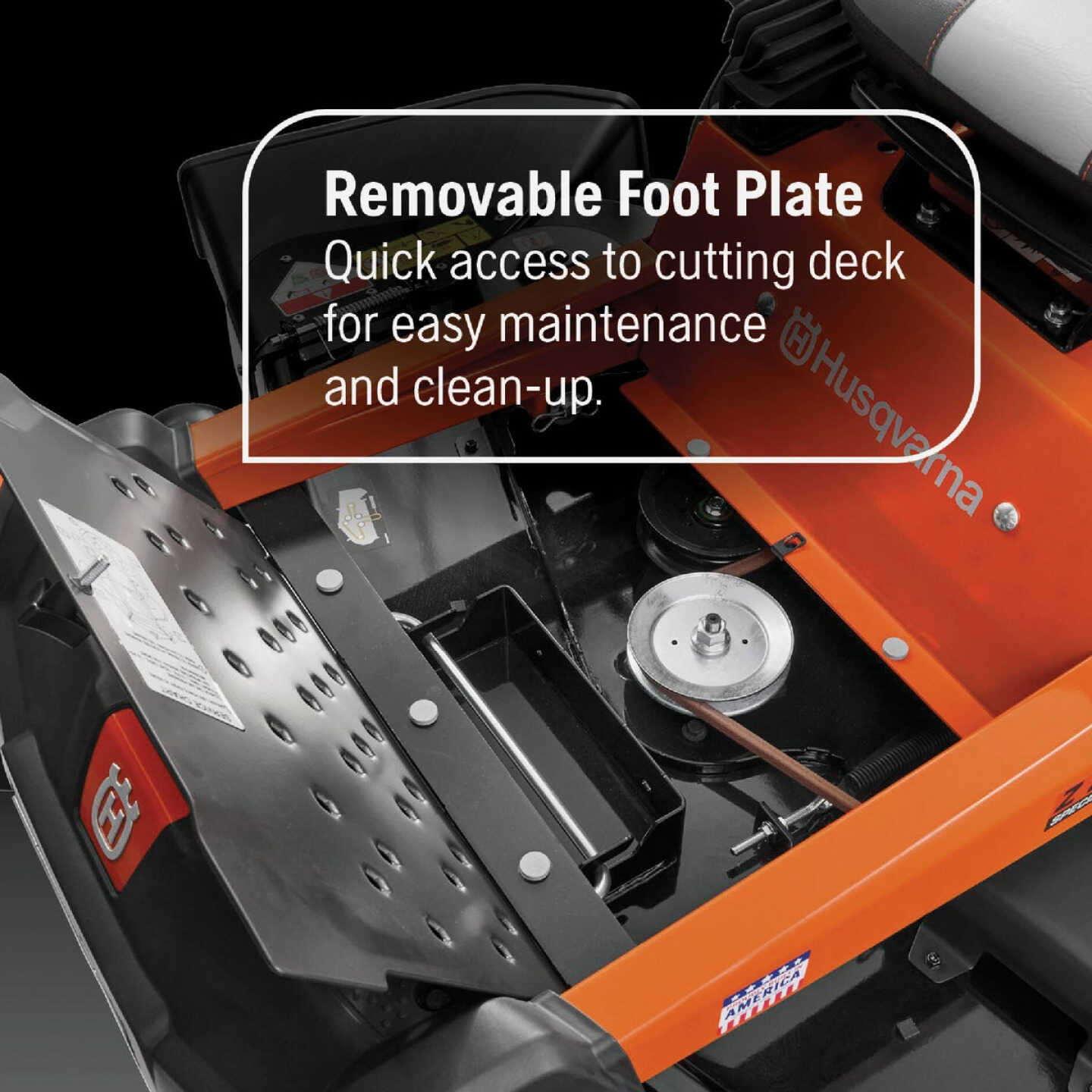 Husqvarna Z254F Special Edition 54 In. 23HP V-Twin Zero-Turn Riding Lawn Mower Image 6