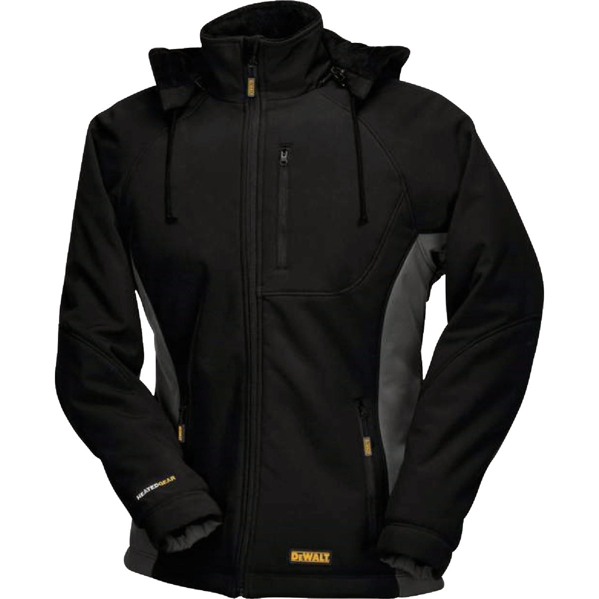 DEWALT Women's Black Soft Shell Heated Coat Kit, M Image 5
