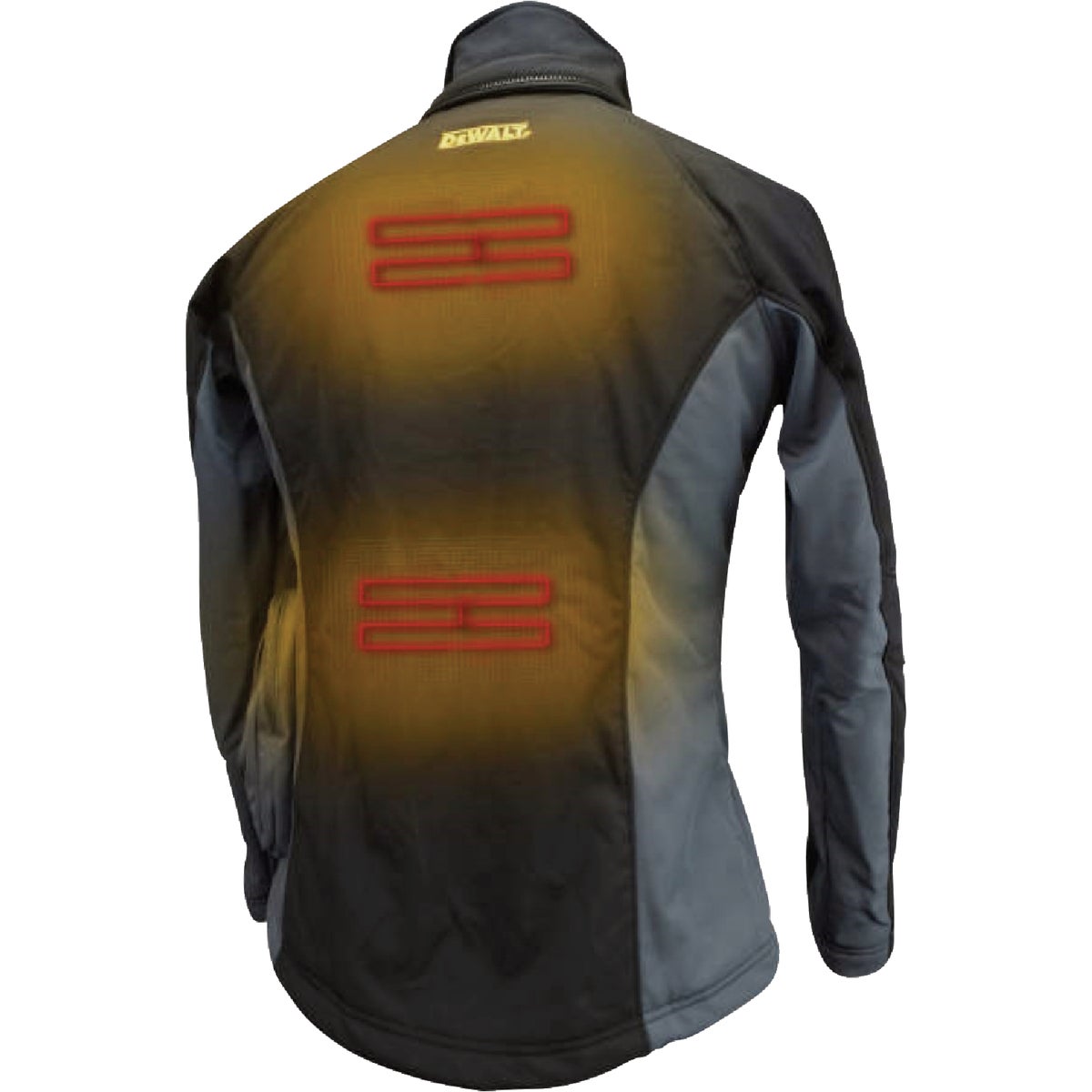 DEWALT Women's Black Soft Shell Heated Coat Kit, M Image 4