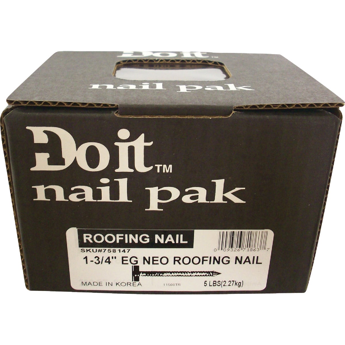 Do it 1-3/4 In. Electrogalvanized Roofing Nails (535 Ct., 5 Lb.). Image 1