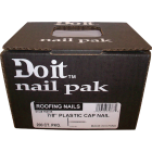 Do it 7/8 In. 12 ga Electrogalvanized Cap Nails (200 Ct., 1 Lb.) Image 2