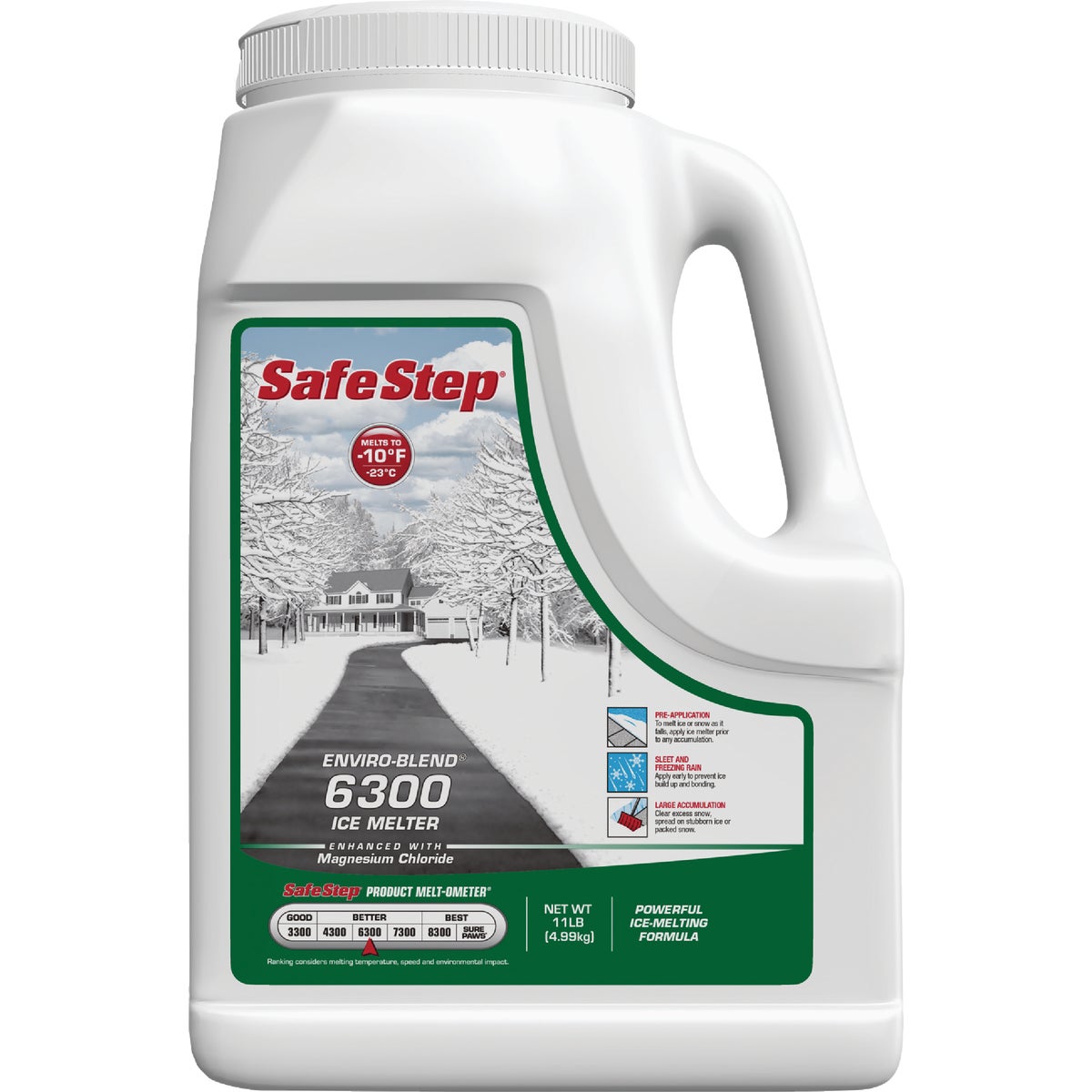 Safe Step Enviro-Blend 6300 11 Lb. Ice Melt Pellets