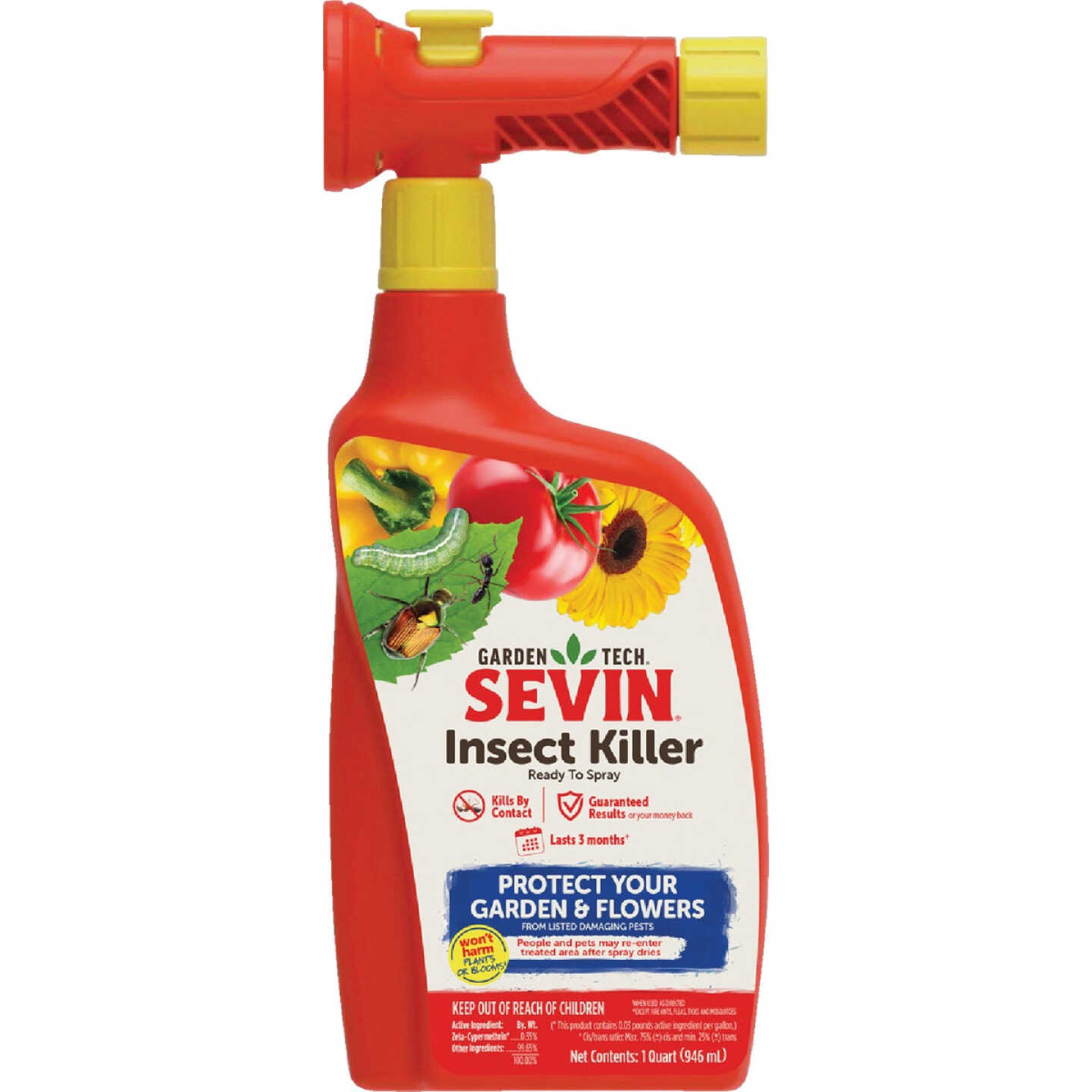 Garden Tech Sevin 32 Oz. Ready To Spray Hose End Insect Killer Image 1