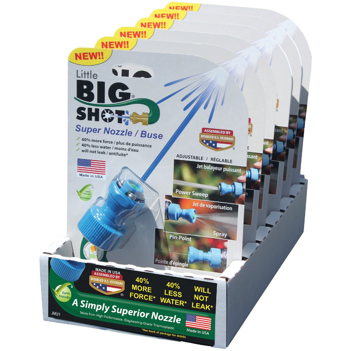 Little Big Shot Thermoplastic Adjustable Twist Hose Nozzle Image 5