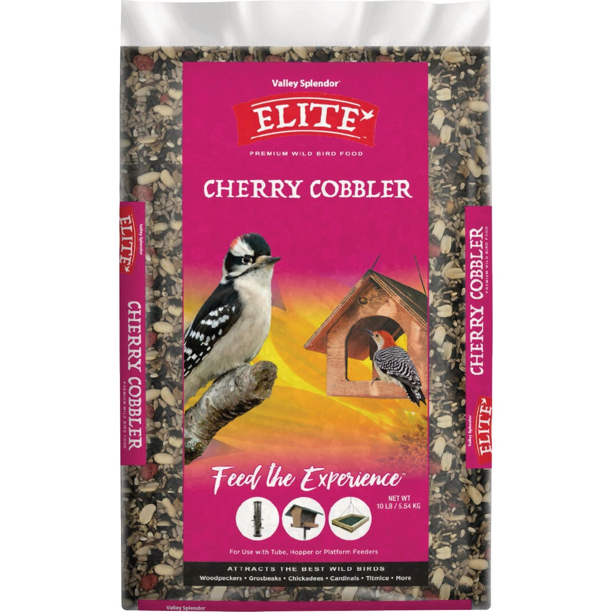 Valley Splendor Elite 10 Lb. Cherry Cobbler Premium Wild Bird Food Image 1
